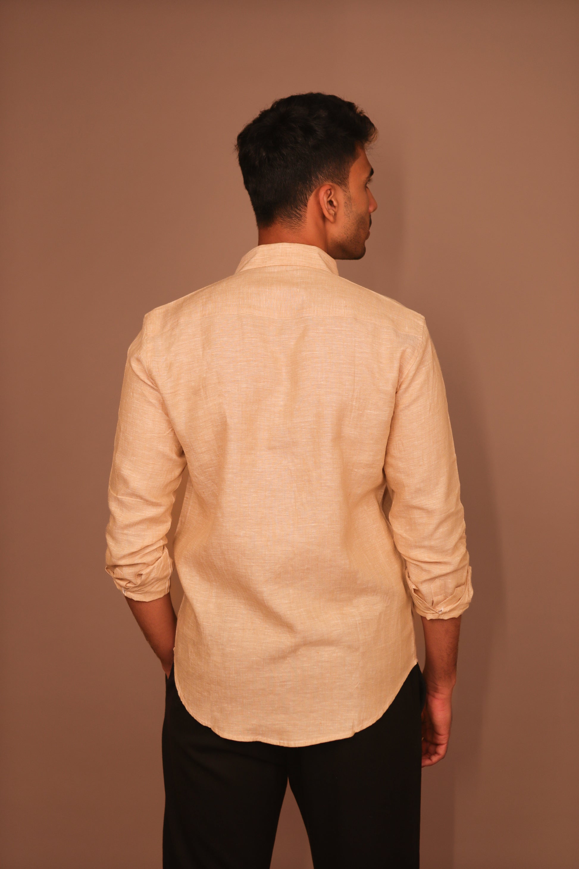 SK Linen Beige Shirt