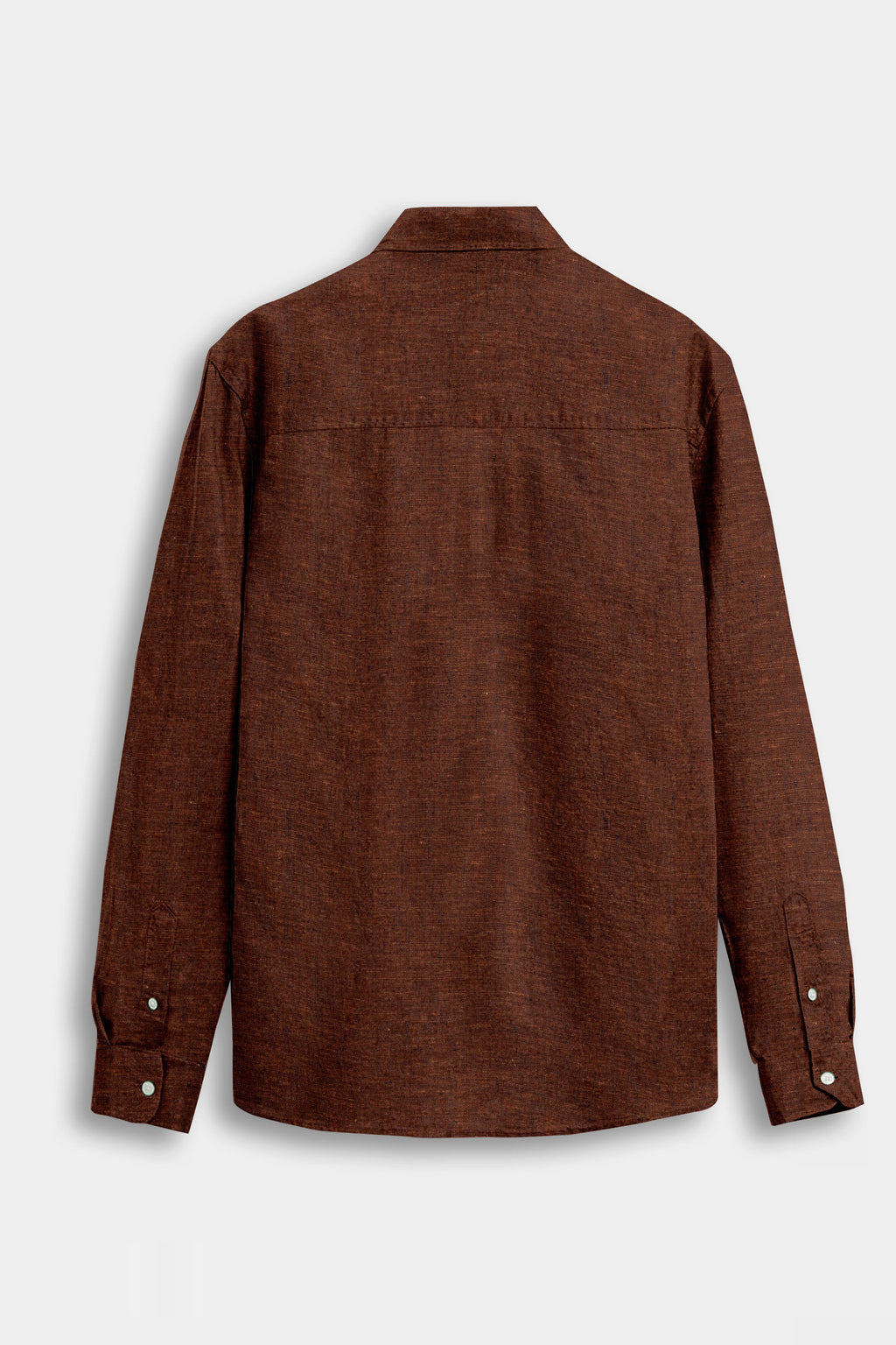 SK Linen Wine Brown shirt